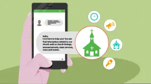 A Virtual Church Assistant to Serve The Faithful Round-the-Clock