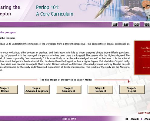 Development of Online CME Program for Nursing Education