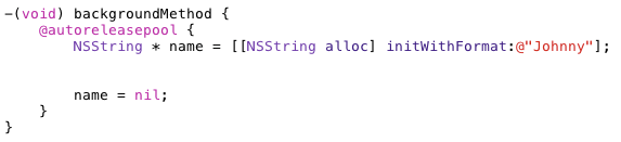 autorelease-poolblock