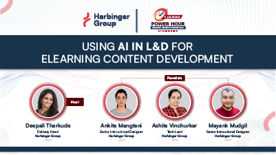 Using AI in L&D for eLearning Content Development