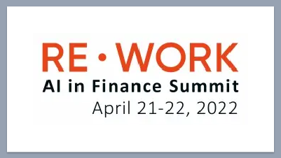 Harbinger Systems is attending the RE•WORK AI in Finance Summit virtually on April 21-22.