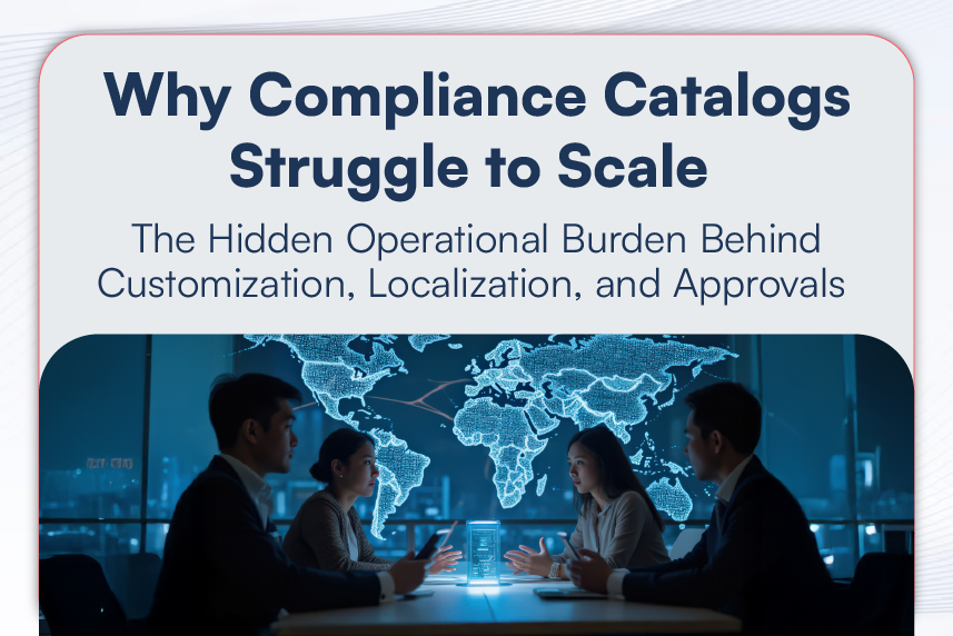 Why Compliance Catalogs Struggle to Scale The Hidden Operational Burden Behind Customization, Localization, and Approvals