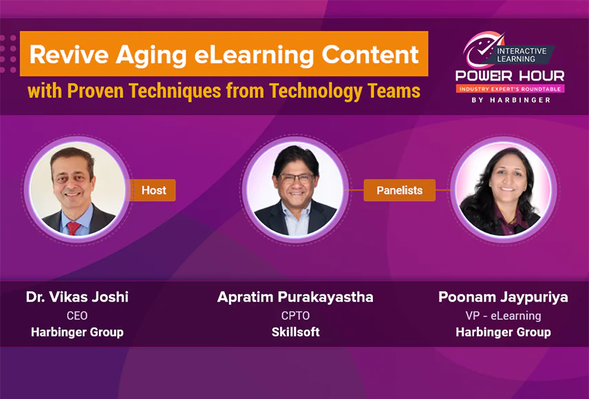 Revive Aging eLearning Content with Proven Techniques from Technology Teams