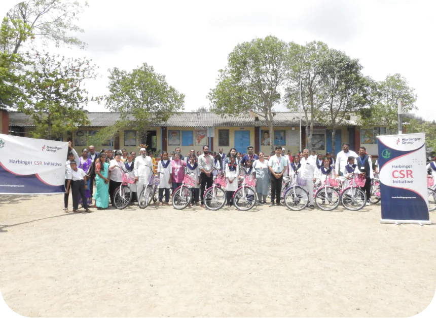 Bicycle donation to help students reach school 1